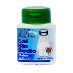 Sal sin sodio sabor natural x70 gr - Argendiet