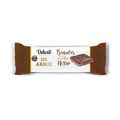 Galletitas de arroz con baño de chocolate negro sin TACC x108 gr - Deluxe