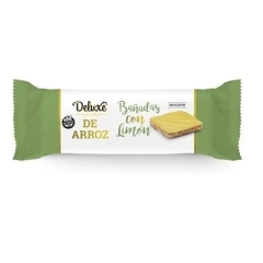 Galletitas de arroz con baño de limón sin TACC x108 gr - Deluxe