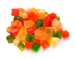 Fruta escurrida x100 gr