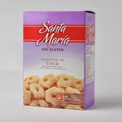 Galletitas de coco sin TACC x180 gr - Santa María