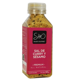 Sal de curry y sésamo x180 gr - Shio