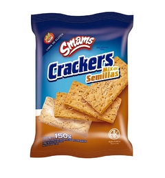 Cracker con semillas Sin TACC x150 gr - Smams