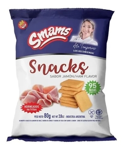 Snacks sabor jamón Sin TACC x150 gr - Smams