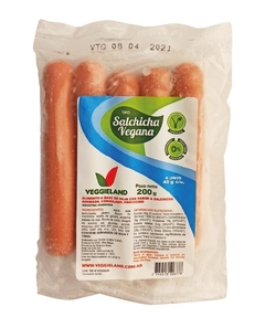 Salchichas veganas x5 unidades - Veggieland