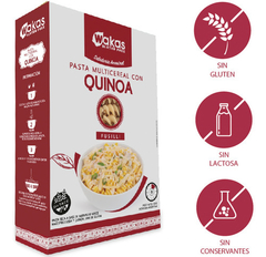 Pasta multicereal con quinoa sin TACC - Wakas