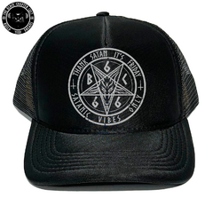 Boné Trucker Satanic Vibes Only