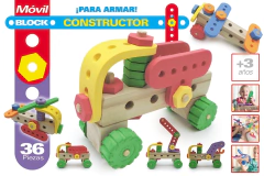 Diseña Y Arma Autos De Madera Y Goma Eva X1 Caja 36 Piezas