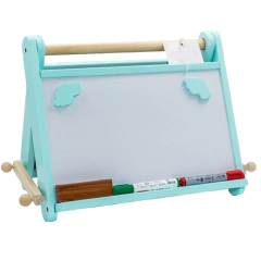 Pizarron Pizarra 3 En 1 Marcador Tiza Papel Krm - comprar online