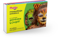 Kit Maquillaje Artistico Pintura Stencil Infantil - comprar online