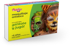 Kit Maquillaje Artistico Pintura Stencil Infantil - comprar online