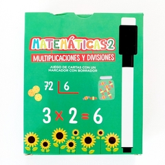 Juego De Cartas Matematicas 2 Multiplicacion Y Division