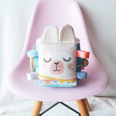 Pelota Montessori + Cubo Sensorial Bebes - Accesibble