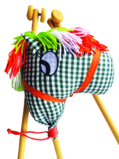 Caballo Palo Para Montar Varios Colores en internet