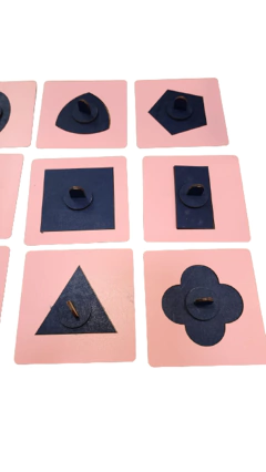 Resaques Formas Montessori Madera 10 Piezas - comprar online