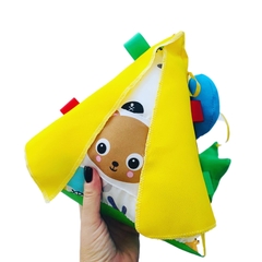 Juego Piramide Sensorial Texturas Didactico Bebes P.c