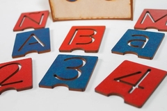 Numeros Abecedario Para Trazar Aprende A Escribir Didactico en internet