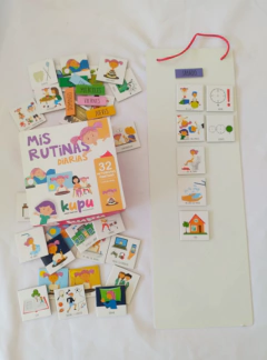 Agenda Visual Diaria Magnetico Iman Material Tea Autismo Mys - comprar online