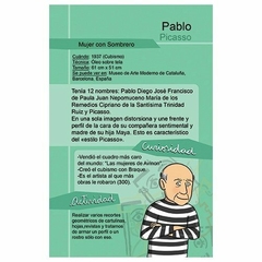 Cartas Maestras Educativo Arte Pintores O.p - comprar online