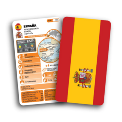 Lata Cartas Paises Del Mundo 195 Banderas Mapa Luminias en internet