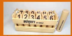 Molkky Juego Tipo Bolos O Tejo De Madera Para Jugar En El Jardin Playa - Accesibble