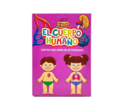 Juego De Cartas Cuerpo Humano + Libro Actividades