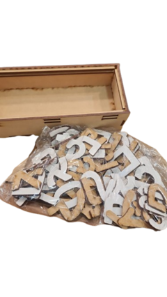 Letras Abecedario Alfabeto Alef Bet Didactico - comprar online