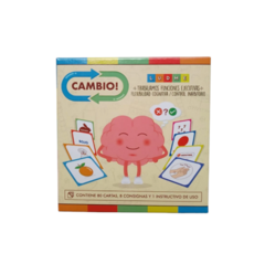 Juego Cartas Cambio! Juego Para Trabajar Control Inhibitorio en internet