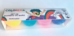 Set Mini Bombas De Baño X4 - comprar online