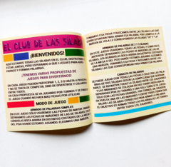 El Club De Las Sílabas Juego De Mesa Lectoescritura en internet
