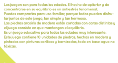 Bloques De Madera Totem Juego De Equilibrio 10 Piezas - comprar online