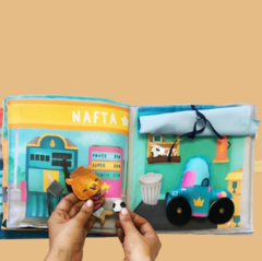 Libro Sensorial Mi Auto Nuevo Motricidad Fina Didactico Kw en internet