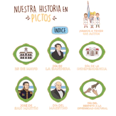 Libro Nuestra Historia En Pictos 6 Efemerides Escuela en internet