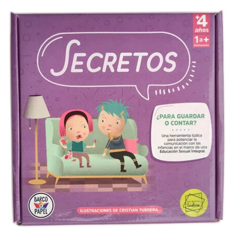 Juego De Mesa Secretos Para Trabajar La Esi En Niños
