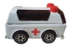 Imagen de Mini Van Auto De Metal Policia Bombero Bus Ambulancia Jm