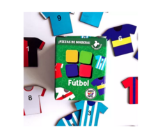 Juego De Mesa Memoria Camisetas Futbol 20 Piezas Bdp