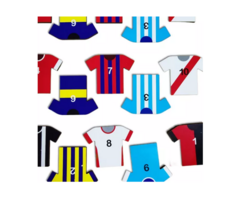 Juego De Mesa Memoria Camisetas Futbol 20 Piezas Bdp - comprar online