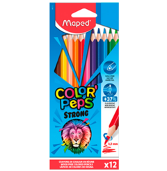 Lápices De Colores Colorpeps Strong X12 Maped