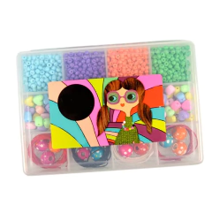 Kit Bijouterie Arma Pulseras Hilos De Colores Look 07 - comprar online