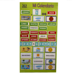 Calendario Magnetico Para La Heladera Meses Dias Clima Vp