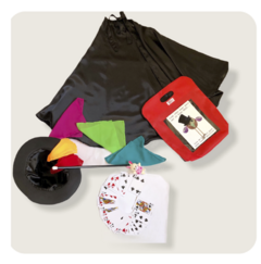 Kit Disfraz Mago Magia Capa Galera Cartas Y Mas Infantil A.v - Accesibble
