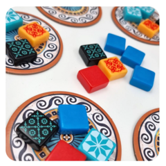 Juego De Mesa Azul Maldon - tienda online