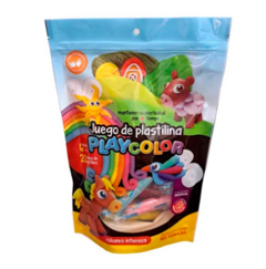 Juego De Plastilina Playcolor 20 Barras + 6 Moldes - comprar online