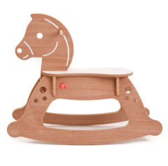 Ciervo Caballito Mecedor Hamaca Madera Balancin Bebe Infantil