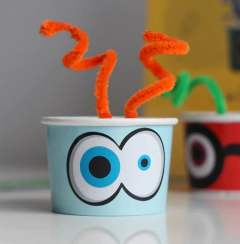 Diseña Tus Pelos Locos Jugamas Huerta Manualidades Infantil en internet