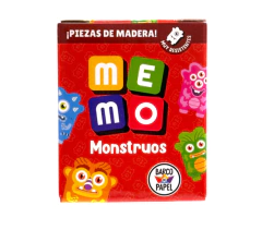 Juego De Memoria Monstruos 20 Piezas Bdp - comprar online