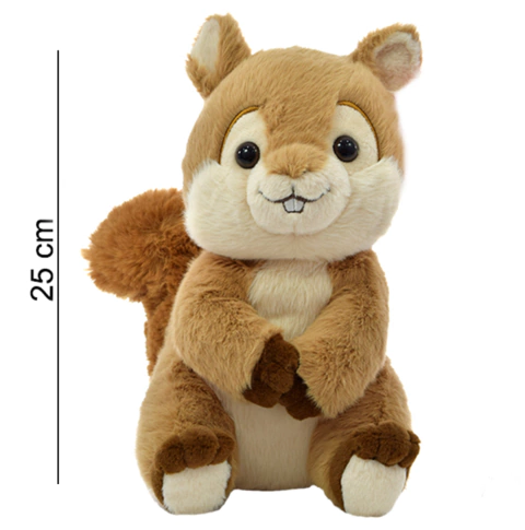 Peluche Ardilla Woody Toys Super Suave