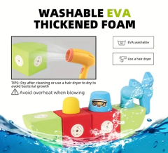 Bloques Magneticos Construccion Goma Eva 10 Piezas Didactico en internet