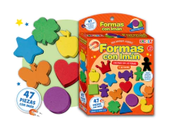 Kreker Juego Imantado Letras Imprenta Cursiva Numeros Goma Eva Bln - tienda online