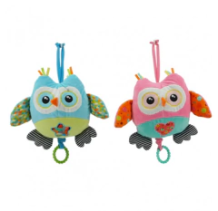 Peluche Cunero Sonajero Musical Colgante Bebes Varios Modelos - Accesibble